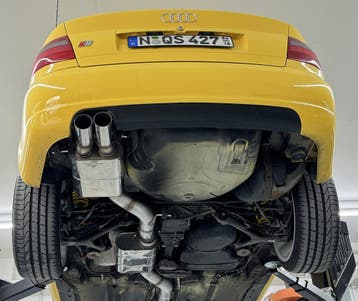 FOX Audi S4 B5 eind- en voordemper 90mm - 2x80 Type 10 zijde, Verzenden, Nieuw