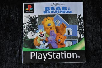 Bear In The Big Blue House Playstation 1 PS1 Manual Only PAL, Verzenden