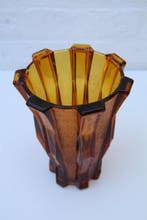 Scailmont - Henri Heemskerk - Vase (2) - Cristal - cubiste, Antiquités & Art