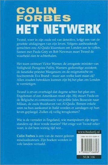 Het netwerk 9789022536896 Colin Forbes, Boeken, Verzenden, Zo goed als nieuw, Colin Forbes