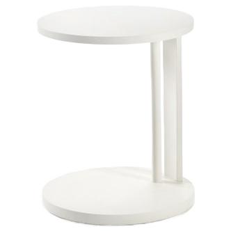 Serax Bijzettafel Laag Beuken Wit Aura - Nieuw in verpakking, Verzenden, Nieuw, Hout, 60 cm of meer