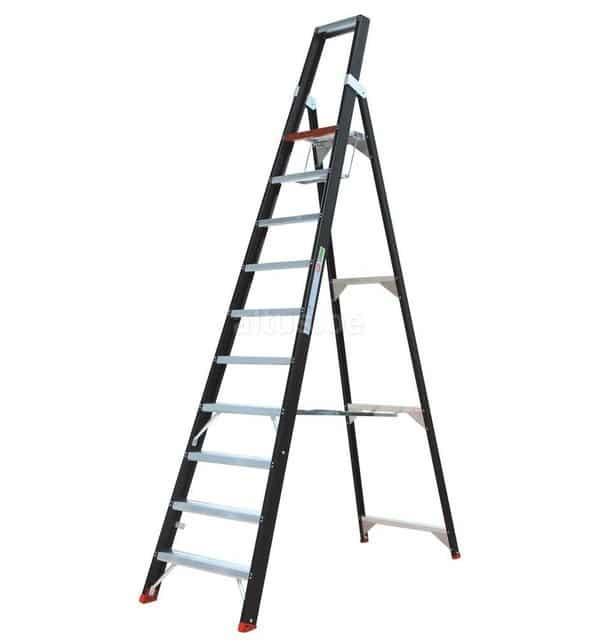 Altrex enkele trapladder Taurus 10 treden, Doe-het-zelf en Bouw, Ladders en Trappen, Trap, Nieuw, 2 tot 4 meter, Ophalen of Verzenden