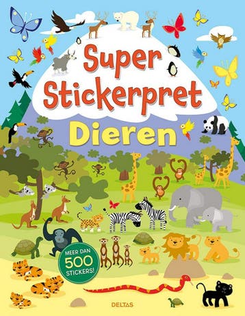 Super Stickerpret - Dieren 9789044758719 SUSAN MAYES, Verzenden, SUSAN MAYES