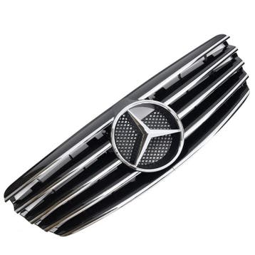 Grill | geschikt voor Mercedes-Benz E-Klasse W211 Sedan / S2, Verzenden, Nieuw, Mercedes-Benz