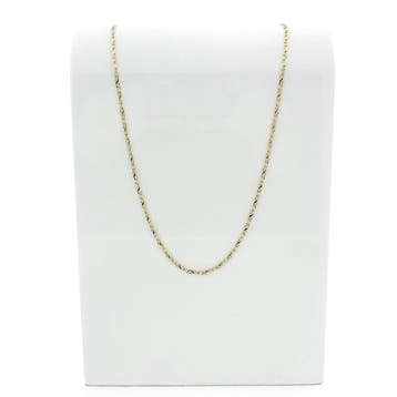 Gouden infinity schakelketting, Ophalen of Verzenden