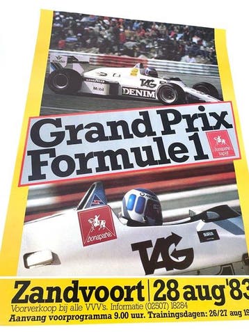 Circuit Zandvoort – Grand Prix Formule 1 1983, Nieuw