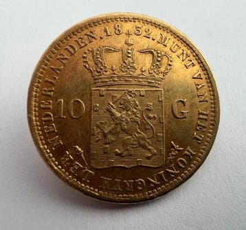 Nederland. Willem I. 10 Gulden 1832