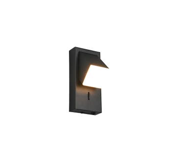 Trio RAGLAN wandlamp | LED | mat zwart | 7 x 15 cm | IP20 |, Verzenden, Nieuw