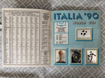 1990 Panini World Cup Italia 90 - Portuguese edition Diego, Collections