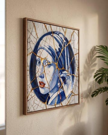 MEDSAN - Kintsugi Girl with a Pearl Earring ()