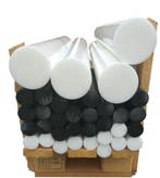 Volstaf POM C staf zwart Ø 30 mm | lengte 1000mm € 8.16 ex, Bricolage & Construction, Tours, Verzenden, Metaaldraaibank