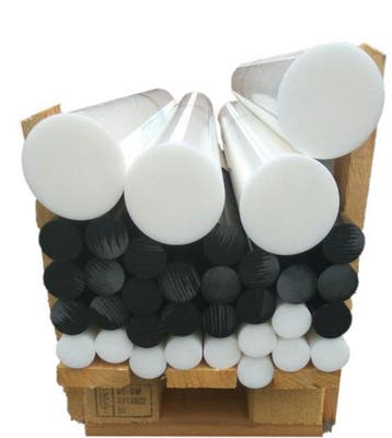 Volstaf POM C staf zwart Ø 30 mm | lengte 1000mm € 8.16 ex, Bricolage & Construction, Tours, Verzenden, Metaaldraaibank