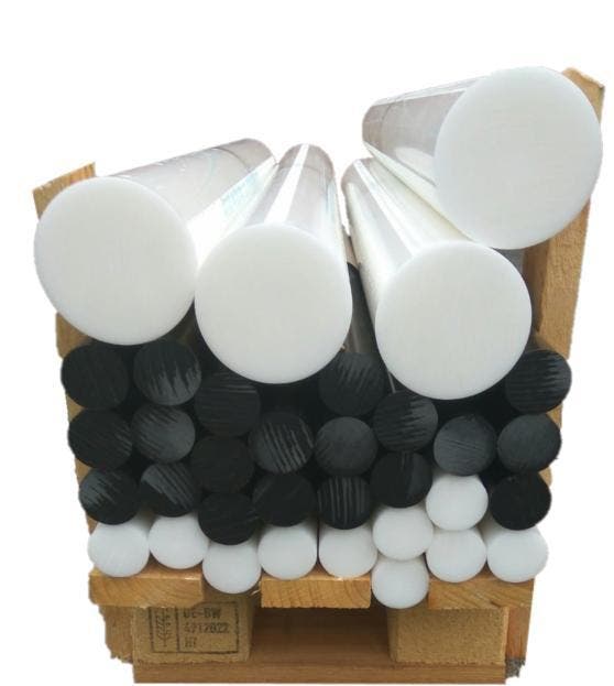 Volstaf POM C staf zwart Ø 30 mm | lengte 1000mm € 8.16 ex, Doe-het-zelf en Bouw, Draaibanken, Metaaldraaibank, Nieuw, Verzenden