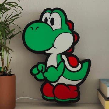 Custom Item - Super Mario - Yoshi - Lightbox - Gaming, Nieuw