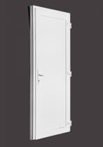 PVC Deur volledig paneel Premium b98xh215 cm wit L, 80 tot 100 cm, 215 cm of meer, Nieuw, Ophalen of Verzenden