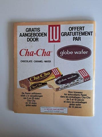 Panini Football 86 Belgium Cha Cha edition - 1 Compleet