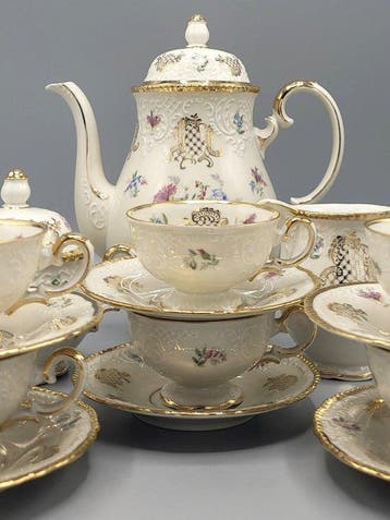 Service à café - Porcelaine - Zeh Scherzer 1950