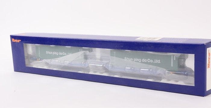 Roco H0 - 67828 - Modeltrein goederenwagon (1) - Dubbele, Hobby & Loisirs créatifs, Trains miniatures | HO