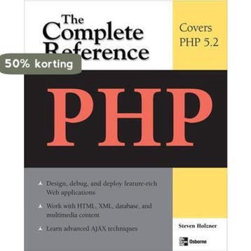Php - The Complete Reference 9780071508544 Steven Holzner, Verzenden, Steven Holzner