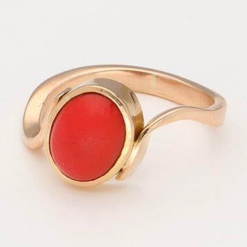 Ring - 18 karaat Geel goud, Roségoud, Handtassen en Accessoires, Ringen, Nieuw