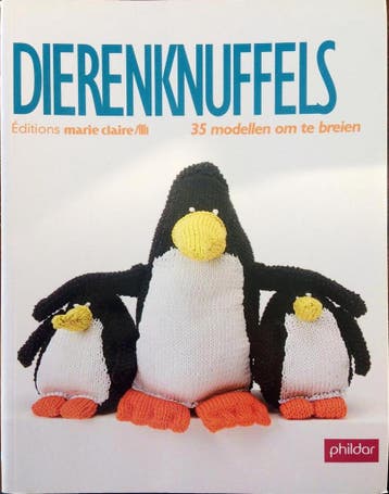 Dierenknuffels 35 modellen om te breien 3307673346570, Verzenden, Zo goed als nieuw, Phildar Marie Claire