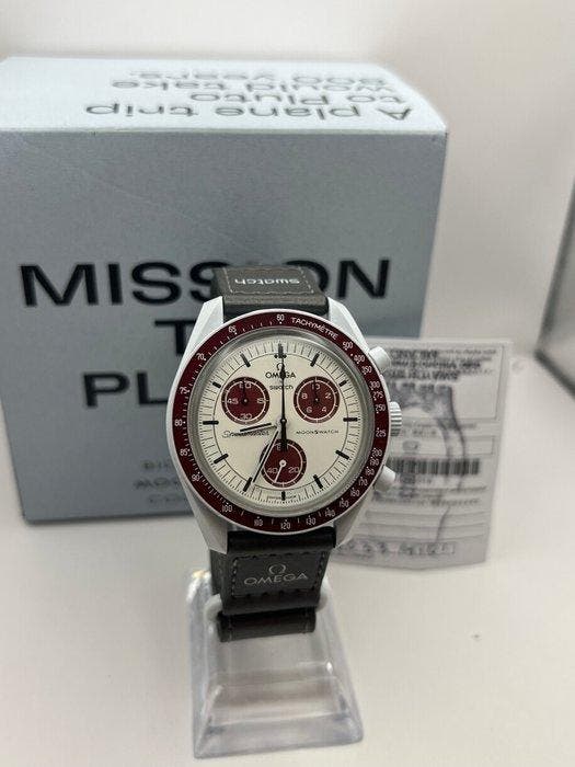 Omega x Swatch - MoonSwatch - Mission to Pluto - Sans prix, Handtassen en Accessoires, Horloges | Heren