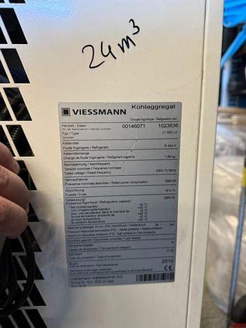Viessmann CT3000 Koelcelmotor 24 m³ – Monoblock Plafondunit