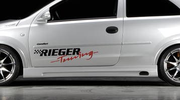 Rieger side skirt | Corsa C: 09.00-05.03 (tot Facelift), 06., Verzenden, Nieuw, Opel