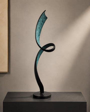 Benjamin Wouters (XX) - Helix – gesigneerd abstract