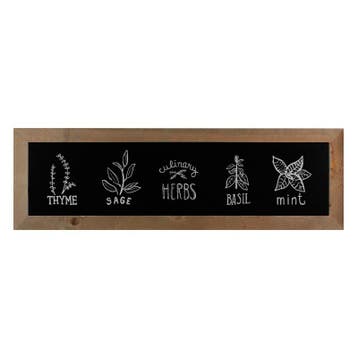 Krijtbord Steigerhout 40x130cm, Verzenden, Nieuw