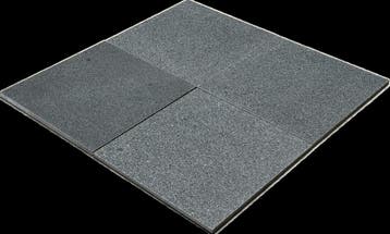 Natuurstenen tegels Pepperino Dark - gepolijst - 40x40x1,5cm, Ophalen, Nieuw, Terrastegels, Natuursteen