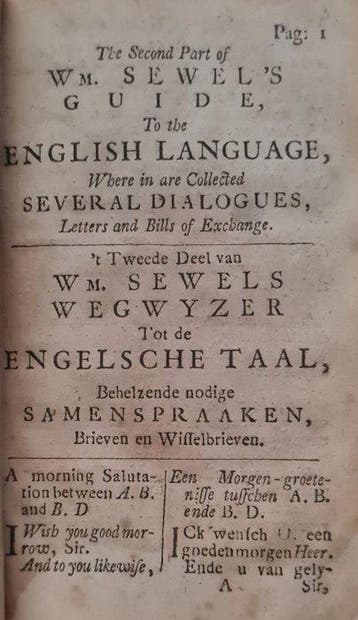 Willem Sewel - A compendious guide to the Low-Dutch