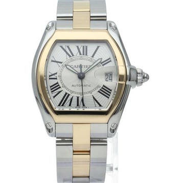 Cartier - Roadster LM Watch Combi - W62031Y4 - Homme -, Nieuw