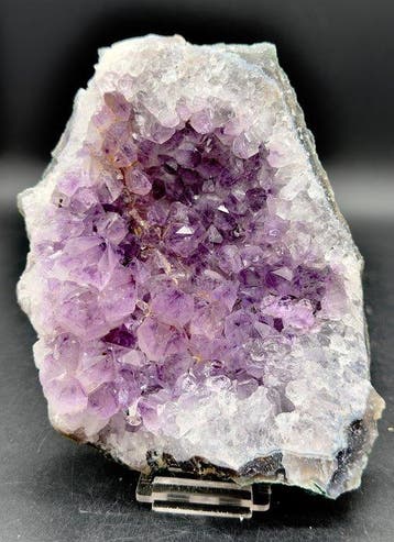 Quartz améthyste Géode- 1600 g - (2), Collections