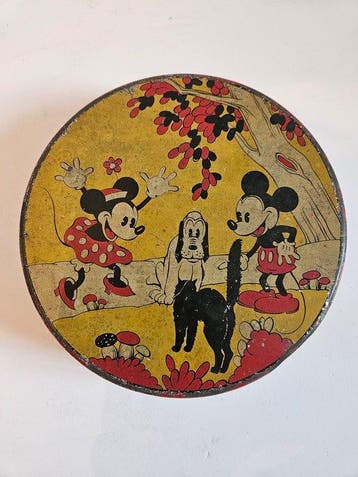 Mickey Mouse - 1 Tin box - Walt Disney - 1930