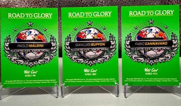 Wild Card Road to Glory Paolo Maldini Gianluigi Buffon Fabio, Nieuw