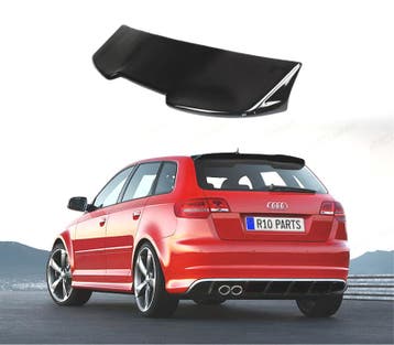 AILERON BECQUET AUDI A3 8PA SPORTBACK 03-12 LOOK RS3 NOIR BR, Verzenden
