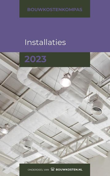 Bouwkostenkompas Installaties / 2023 / Bouwkostenkompas, Boeken, Verzenden, Zo goed als nieuw, Arno Vonk