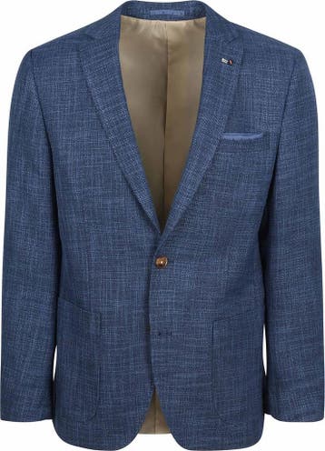Suitable Colbert Leek Jeans Blauw maat Maat 48/50 (M) Heren, Nieuw, Suitable, Verzenden, Maat 48/50 (M)