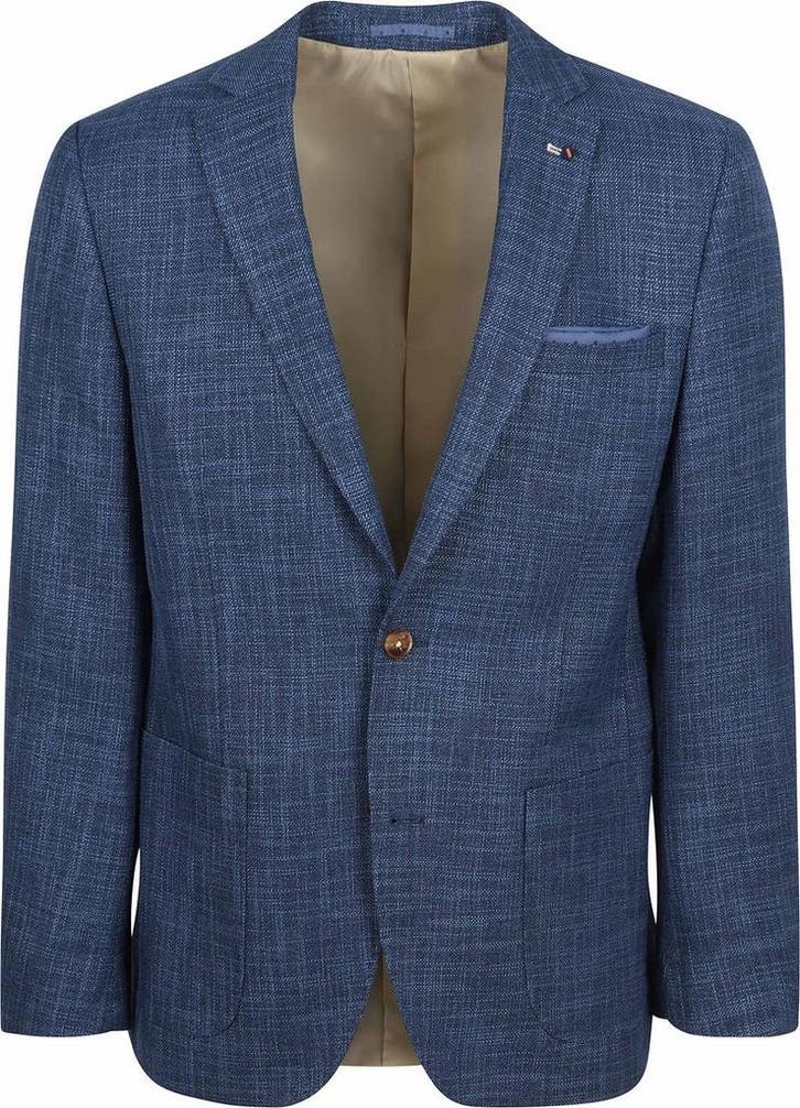 Suitable Colbert Leek Jeans Blauw maat Maat 48/50 (M) Heren, Kleding | Heren, Truien en Vesten, Blauw, Nieuw, Maat 48/50 (M), Verzenden