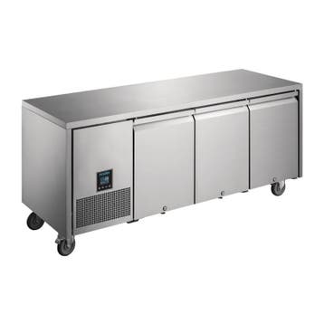 Polar U-serie driedeurs vrieswerkbank 420 liter, Verzenden