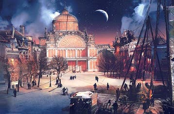 A6 lenticular postcard 3d Paleis voor Volksvlijt door Jacob, Divers, Ophalen of Verzenden