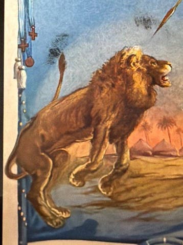Italië, Eritrea - Afrika - Kleinformaat koloniale militaire, Gelopen