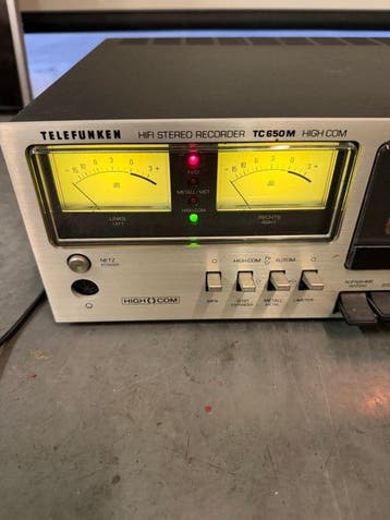 Telefunken - TC650M Cassetterecorder-speler