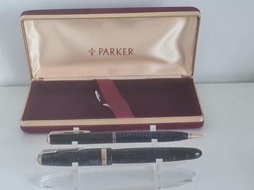 Parker - Vacumatic plume en or 18 cts (vintage) (stylo à