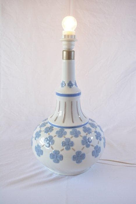 Lladró - Julio Fernández - Lampe de table - Porcelaine -, Antiquités & Art, Antiquités | Verre & Cristal