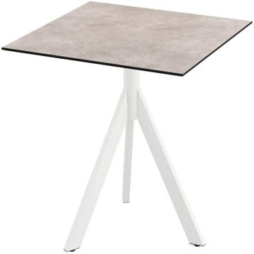 Inklapbare Tafel | INFINITY | HPL/RVS | Steenlook Blad |, Zakelijke goederen, Verzenden, Nieuw in verpakking