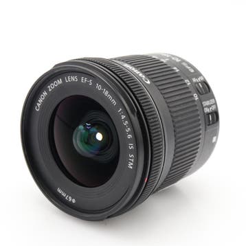 Canon EF-S 10-18mm F/4.5-5.6 IS STM | Occasion, Ophalen of Verzenden