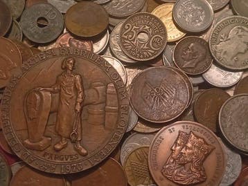 Wereld. Large lot of World Coins, 1800 to présent. (Zonder