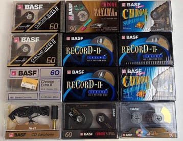 BASF - Chrome II / Record II / Chrome Super II / Chrome, Audio, Tv en Foto, Radio's, Nieuw